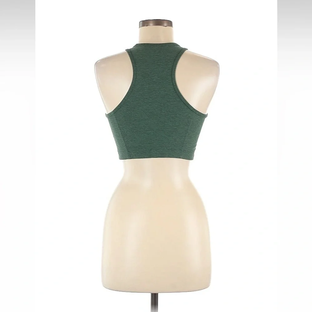 Outdoor Voices Longline Sports Bra in Green